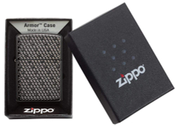 Зажигалка Armor™ Black Ice® Hexagon Design ZIPPO 49021