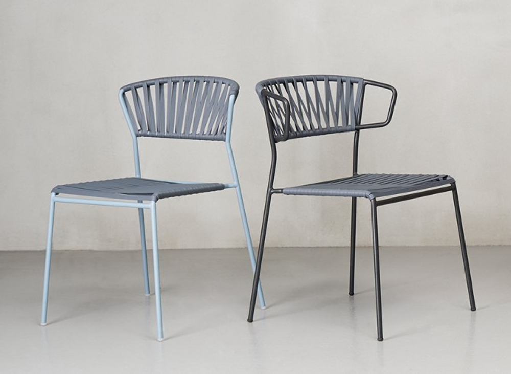 Кресло плетеное Scab Design Lisa Club, антрацит, графит