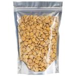 Пакеты дой-пак с замком ZIP LOCK, металлизированная + прозрачная стенка, 140х200 + 40 мм, КОМПЛЕКТ 100 штук, 70 мкм, BRAUBERG, 700684