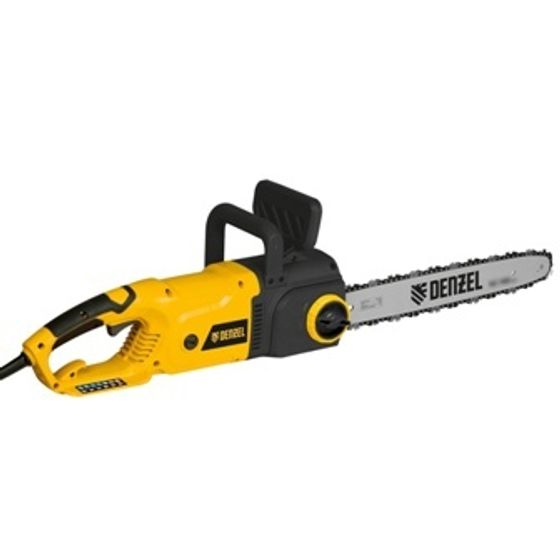 Пила цепная электрическая EDS-2200 2,2кВт продольная шина 45см шаг 3/8,паз 1,3мм 62зв Denzel