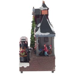 GAEM Фигурка декоративная "Рождество" (4 мелодии, подсвет, движ, 3xAA н/п, +USB), L32 W15,5 H28 см