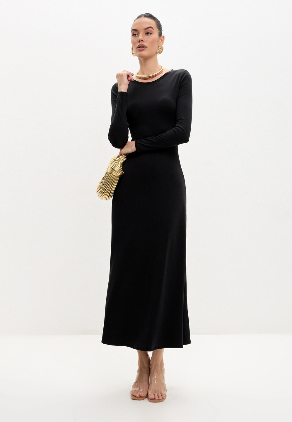 Платье с накидкой