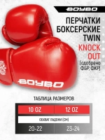Боксерские перчатки Twin Одобрены Фбр Фкр Искуственная кожа