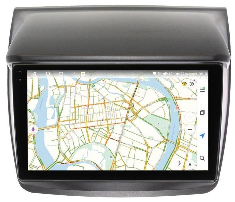 Магнитола для Mitsubishi Pajero Sport 2006-2016 - Vaycar VA47P-0094-2K на Android 13, 8-ядер, 2K QLED, ТОП процессор, CarPlay, 4G SIM-слот