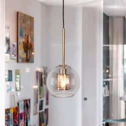 Подвесной светильник CATCH brass D20