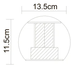 Фасадный светильник Arte Lamp