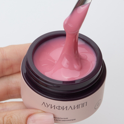 Луи Филипп Nude Fast Gel 11 - Гель для наращивания темно-розовый, 15г