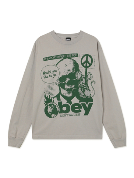 Мужской Лонгслив Obey Don't Waste It
