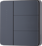 Умный настенный выключатель Aqara Z1 Pro (3 клавиши), цвет: серый, модель ZNQBKG44LM_gr