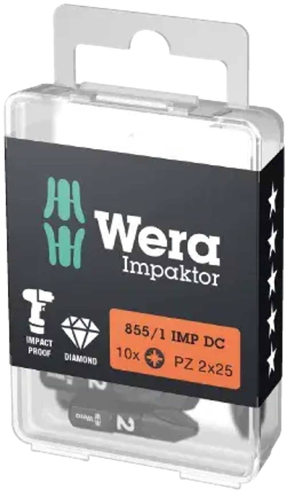 Насадка PZ 2x25 855/1 IMP Wera DC Impaktor 05057621001