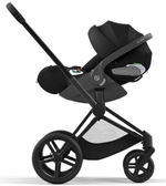 Коляска Cybex Priam IV Matt Black complete Cloud T Sepia Black Plus Base T 3 в 1 Off White