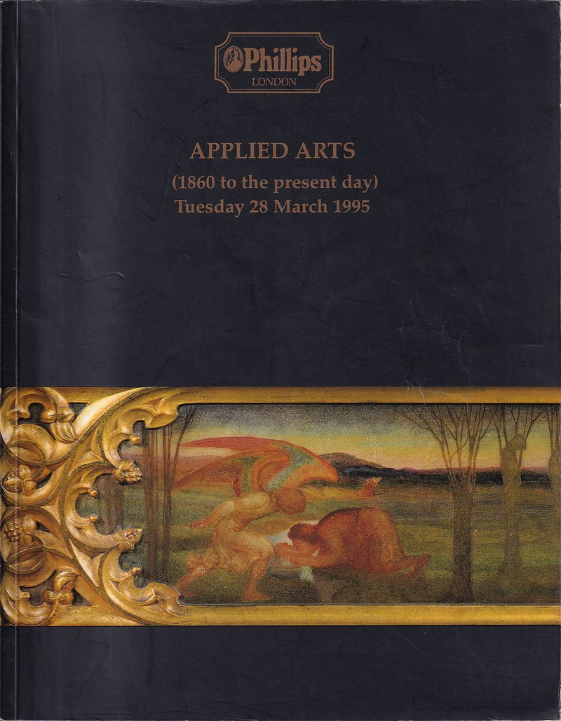 Каталог аукциона Phillips, Лондон, Декоративно-прикладное искусство с 1860 по настоящее время от 28 марта 1995 года