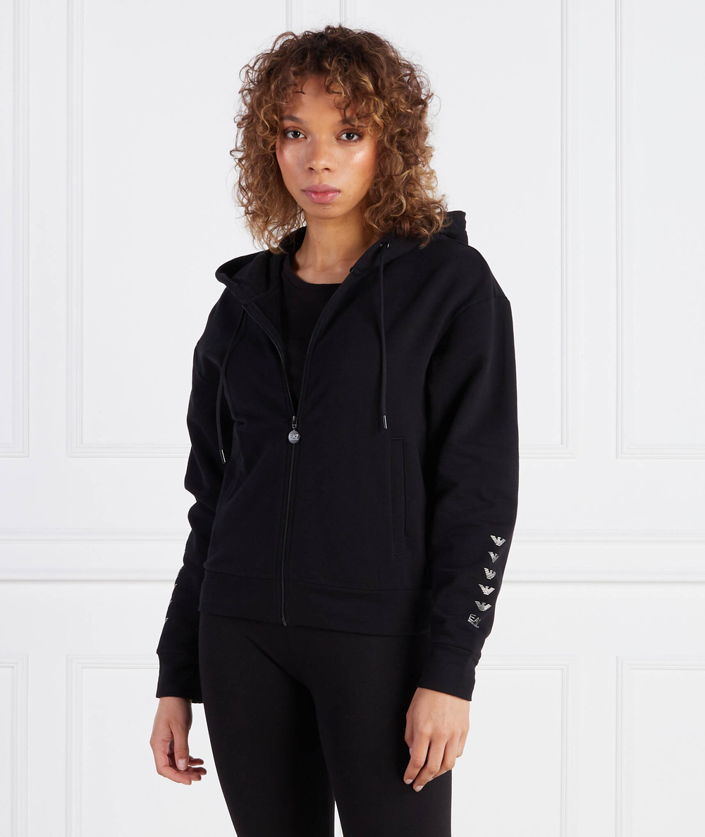 Худи EA7 - черный(6RTM29 TJPLZ)