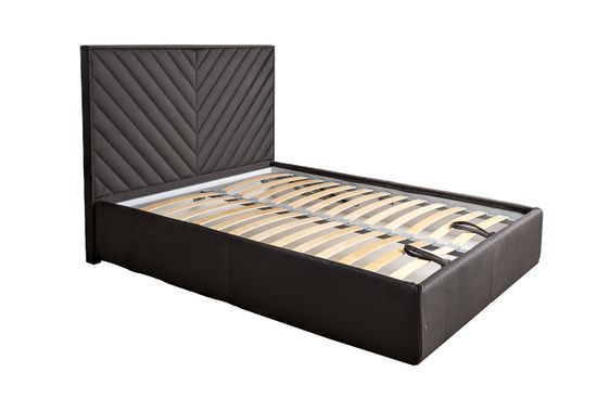 Кровать Milano Basic c подъем.мех.велюр серый Colt1003 173*220*125