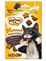 Лакомство Мнямс Мясной карнавал для кошек утка индейка курица 50 г