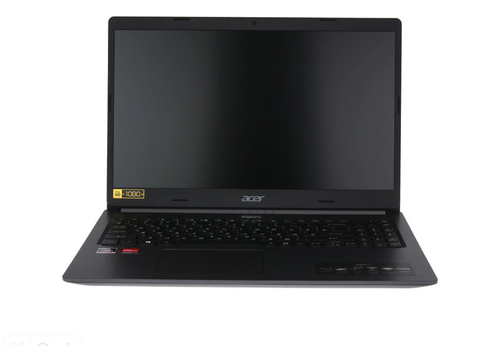 15.6` Ноутбук ACER Aspire 5 A515-45-R9S3 (1920x1080, AMD Ryzen 5 5500U, RAM 8ГБ, SSD 512ГБ, AMD Radeon Graphics, Win 10 Home)