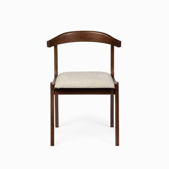 Стул Rufus деревянный цвет какао/бежевый