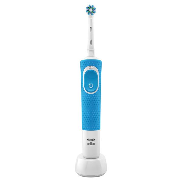 Электрическая зубная щетка Oral-B Vitality CrossAction Blue D100.413.1