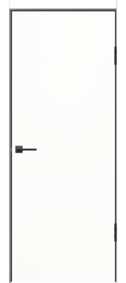 Двери межкомнатные L10 ABS 4 кромки пластик