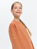 Лонгслив оверсайз "Карамель" 7+