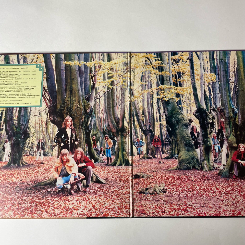 Винтажная виниловая пластинка LP Emerson, Lake and Palmer Trilogy (Japan 1974) (No Obi)