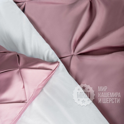 Комплект штор с покрывалом ШАНТИ (арт. BL10-109-02)  -   300х270, (170х270)х2 см., покрывало 250х270 см. - розовый