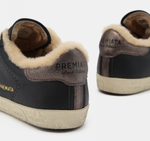 Кожаные кеды Premiata Steven-d 7603M на меху