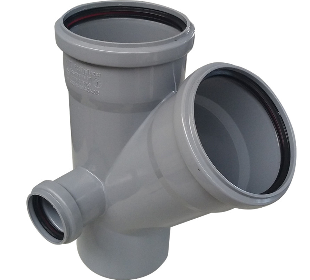 Крестовина двухплоскостная, левая ВК ПП 110/110/50х45, короб, серый,РТП (18/1)