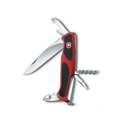 Нож перочинный Victorinox RangerGrip 68 (0.9553.C) 130мм 11функций красный/черный