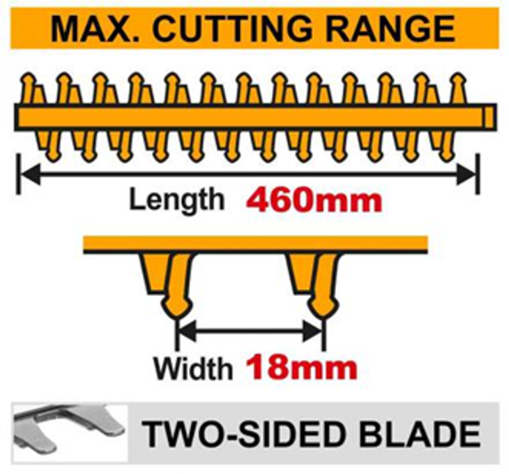 Аккумуляторный кусторез INGCO CHTLI20461 20 B 1x2 Ач