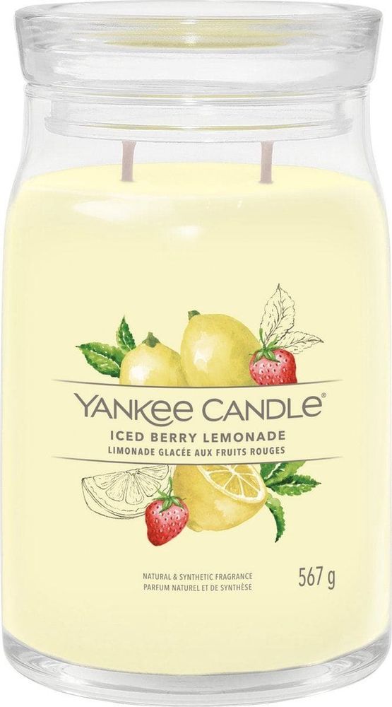 YANKEE CANDLE ICED BERRY LEMONADE 567 GR