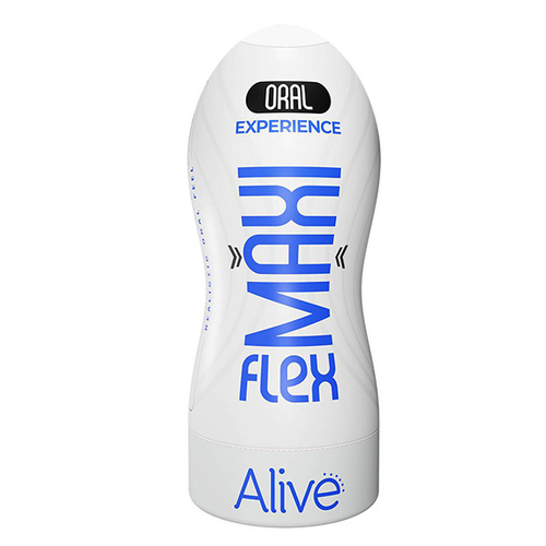 Телесный мастурбатор-ротик 19см Adrien Lastic Alive Maxi Flex Oral Experience