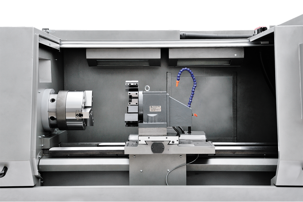 Токарный станок с ЧПУ JET JCK-1640F CNC (Fanuc, гидр. патрон, 6-ти поз. рев. голова)