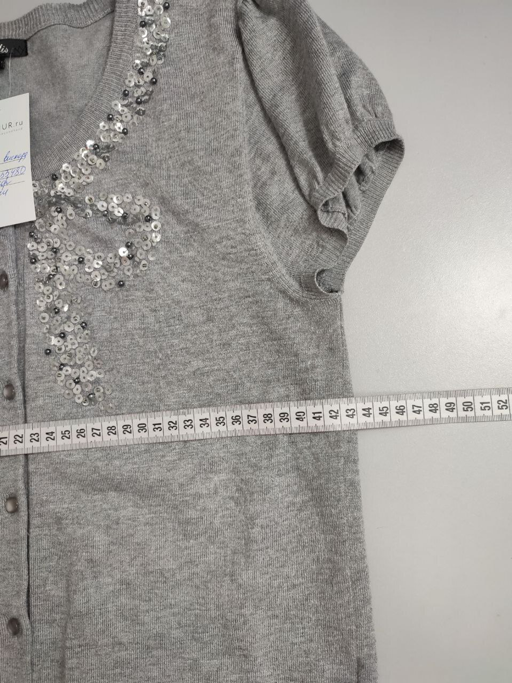 Джемпер Modis с пайетками 44 размер