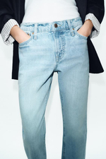 Z1975 УКОРОЧЕННЫЕ ДЖИНСЫ С СРЕДНЕЙ ЛИНИЕЙ ТАЛИИ - ZARA