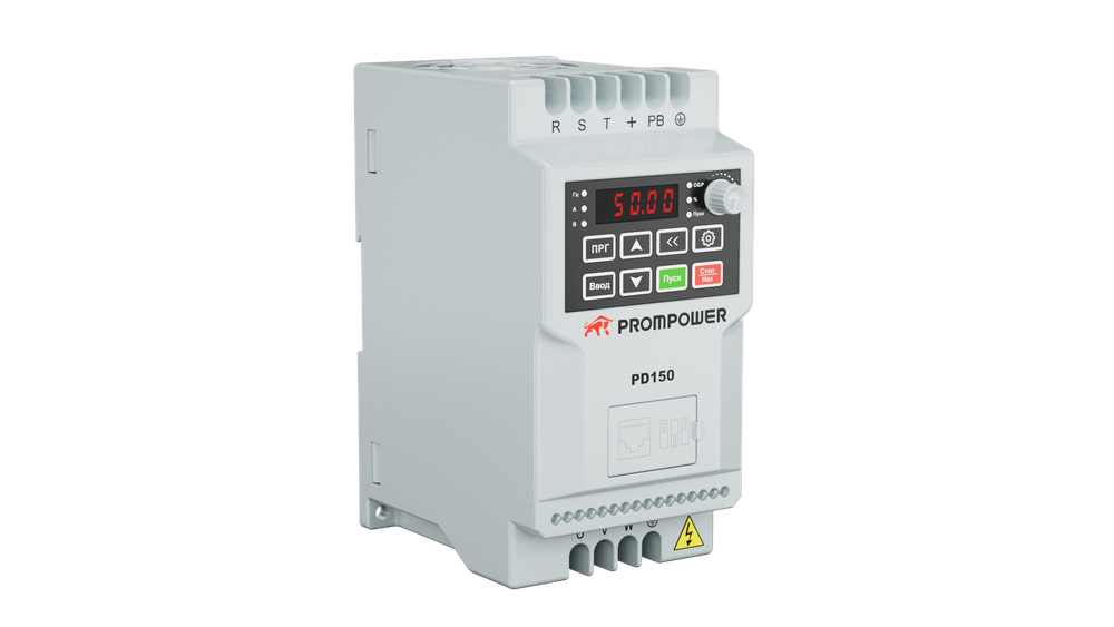 Преобразователь частоты Prompower PD150-A4004B, 380B, 1,5/2,5А, 0,4/0,75кВт