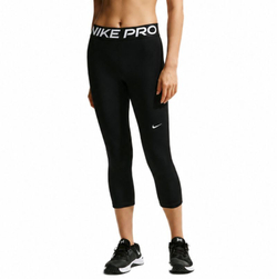 Леггинсы Nike Pro Mid-Rise Crop - black/white
