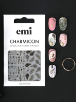 Charmicon 3D Silicone Stickers №211 Тропический сад