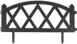 Забор декоративный MODERN 4 секции графит