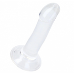 Фаллоимитатор Valiant Jelly прозрачный от Alive (16×4,5 см)