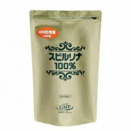 ALGAE Spirulina - 100% спирулина в таблетках 2400 шт.на 60 дней.