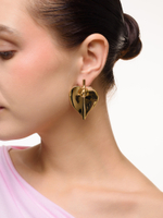 Серьги "Lily petal" Gold