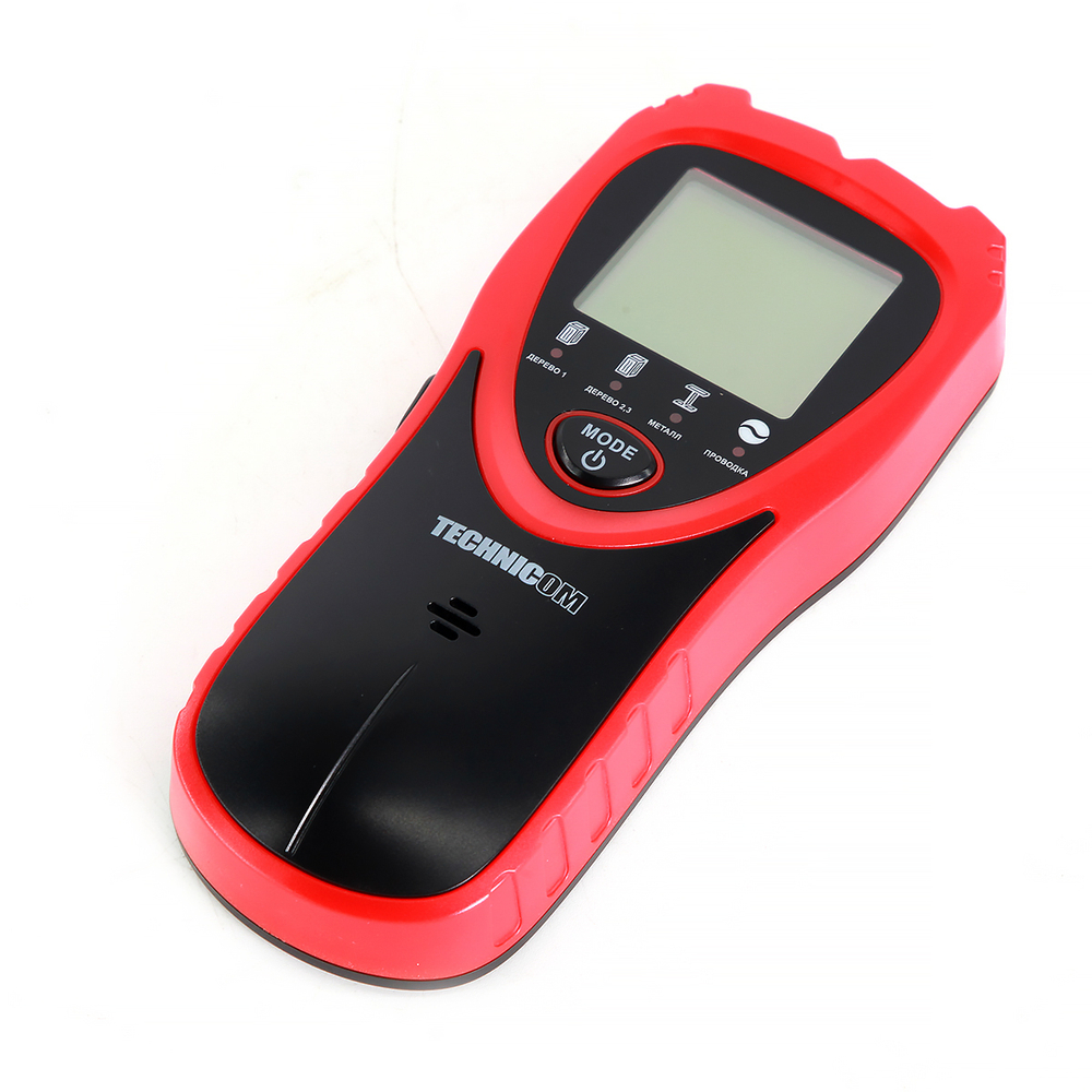 Электронный детектор дерева, металла и электропроводки TECHNICOM TC-ED101MW