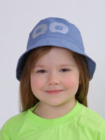 Панама детская солнцезащитная для девочек и мальчиков со светоотражающим эффектом CROOT