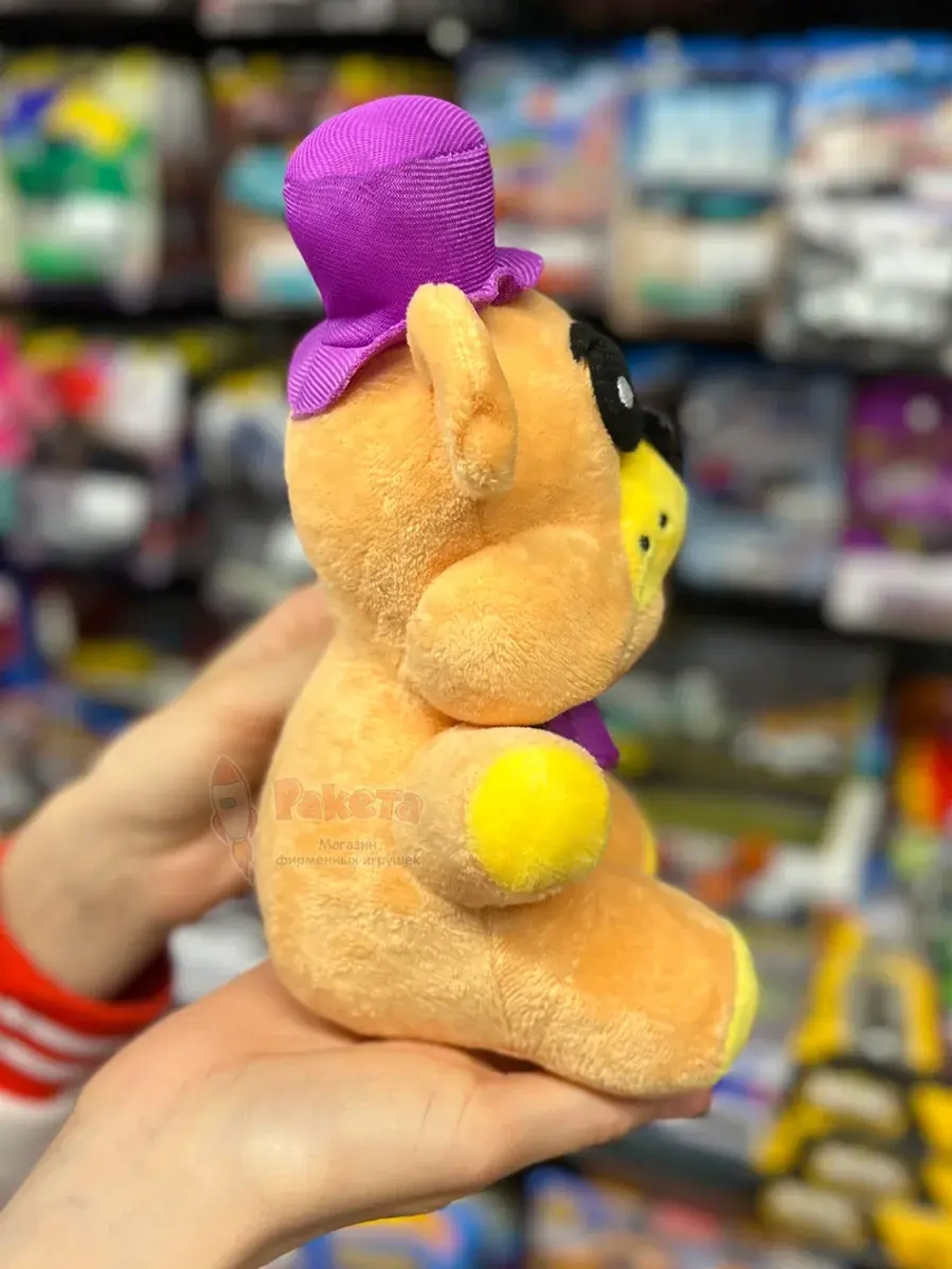 Мягкая игрушка Фнаф Аниматроники мишка Фредди