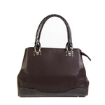 Стильная женская повседневная коричневая сумочка из экокожи Dublecity М-СД-15