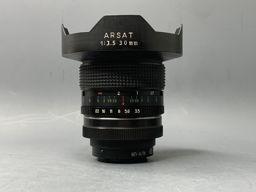 Арсат 30mm f/3.5 микроцарапина на передней линзе