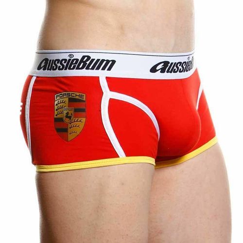 Мужские трусы хипсы красные AussiBum Porsche AB00255