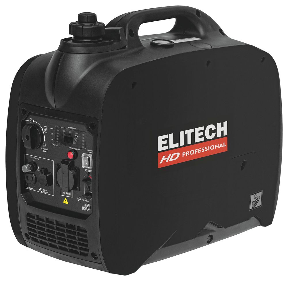Elitech HD GIS 2000RМ Инверторный бензогенератор.