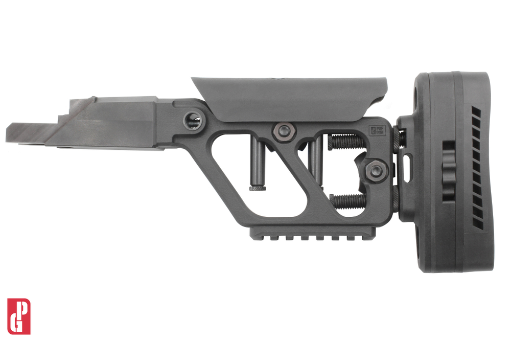 Приклад регулируемый для Вепрь СОК-95 (Черный), Stock-VP308/B